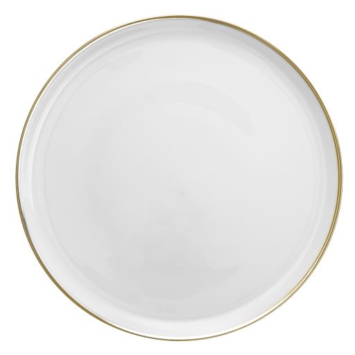 Round Cake / Pie Dish 13" - PLATINUM 12" 3/8