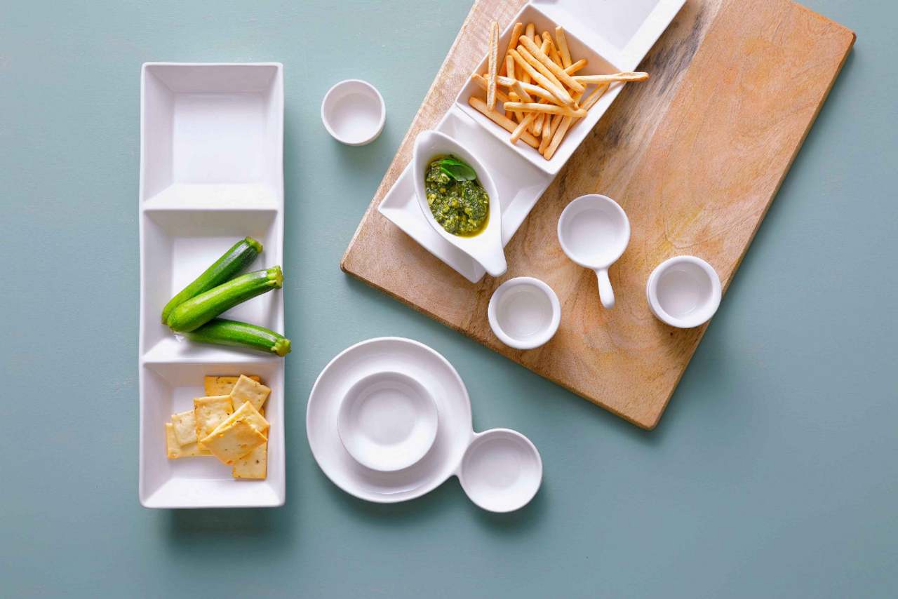 Palmer Bowl Fancy Ivory 6 cm 6 x 9.5 cm 4 cl Porcelain Offwhite