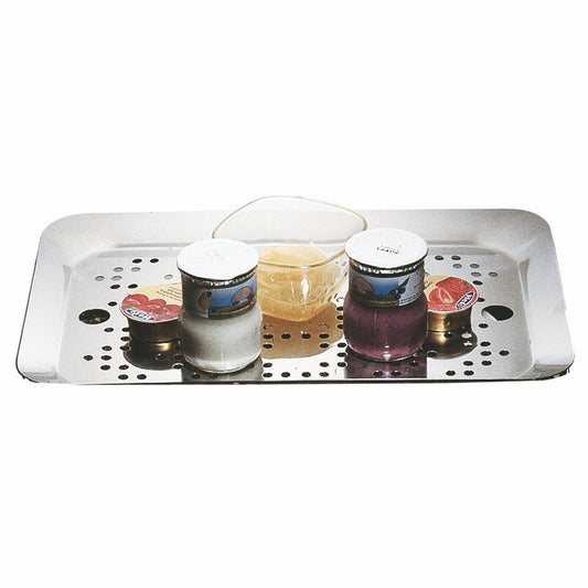 Grill For Rectangular Seafood Presentation ;  L: 15" W: 9-7/8" C: 101-1/2 Oz.