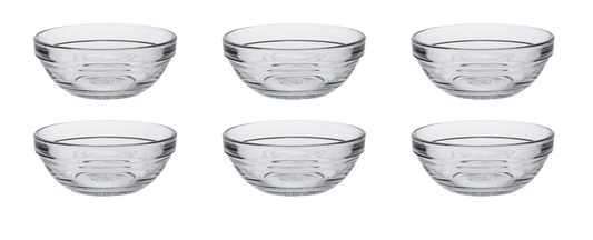 duralex-schaal-2640c-lys-9-cm-12-5-cl-transparant-hardglas-6-stuks_