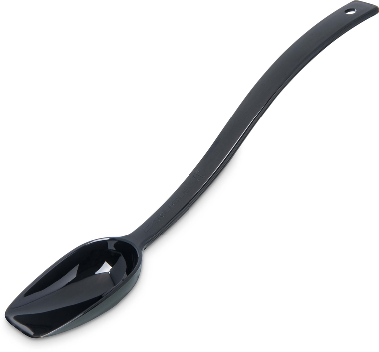 carlisle-serveerlepel-neutraal-25-cm-polycarbonaat-zwart-1-stuk_