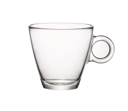 rocco-bormioli-cappuccinokop-easy-bar-22-cl-transparant-hardglas-12-stuks_