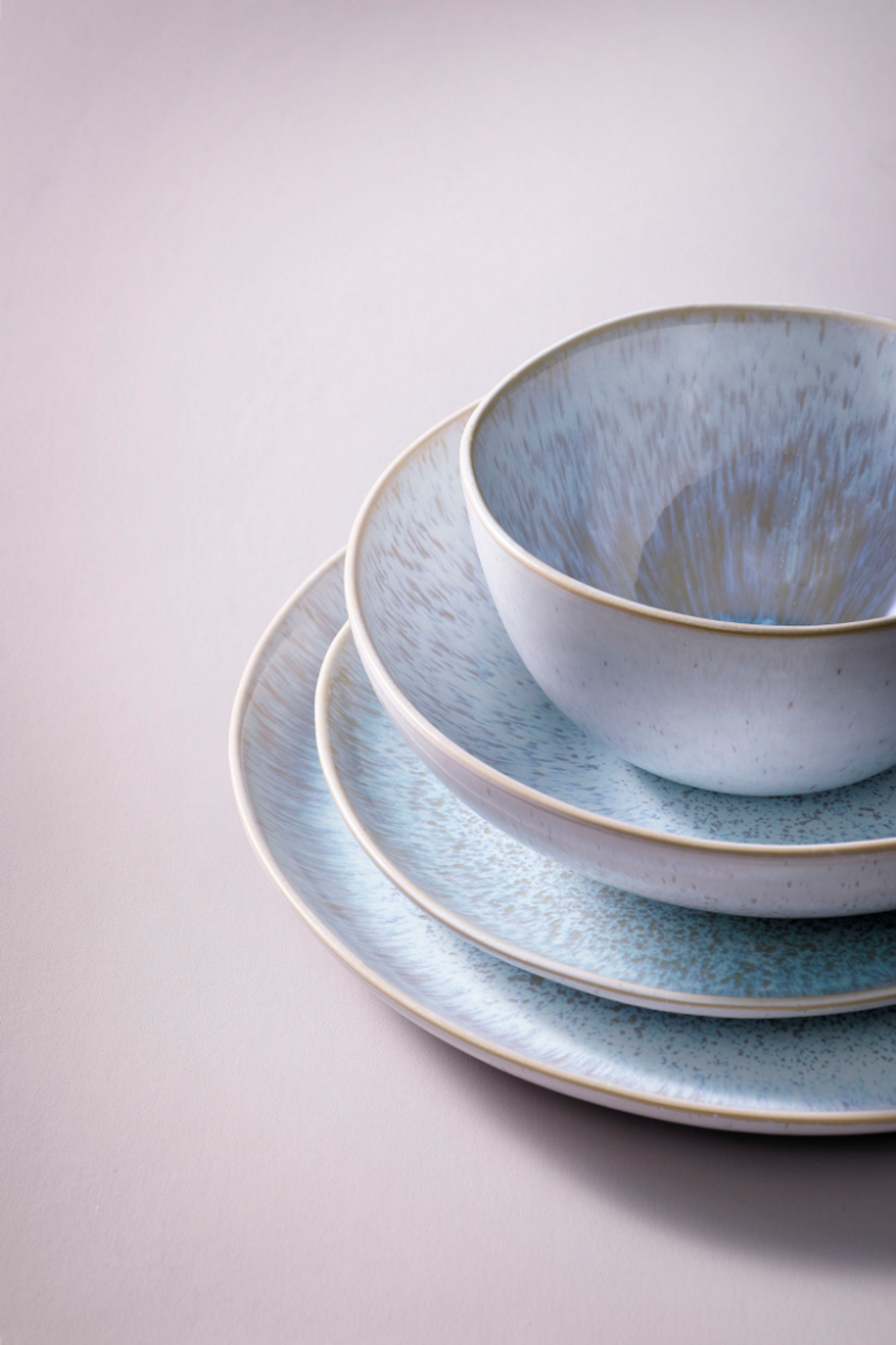 Palmer plate Light Blue Sea 22.5 cm Stoneware Blue