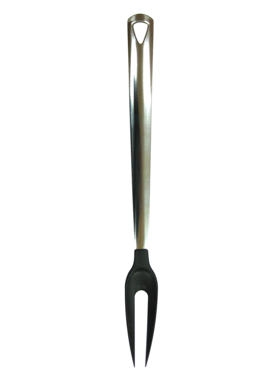 vleesvork-neutraal-35-cm-kunststof-rvs-zwart-1-stuk_
