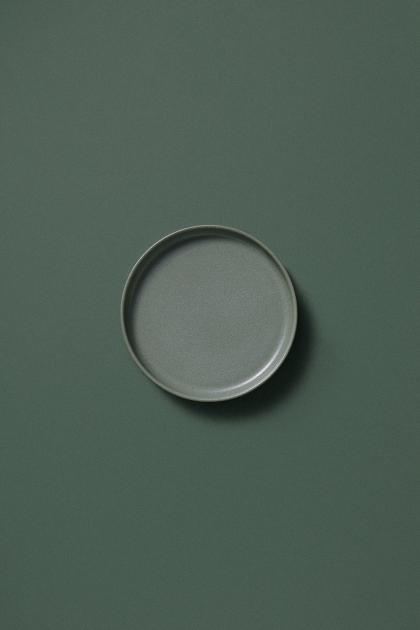 Palmer plate Sandy Loam 17 cm Stoneware Green