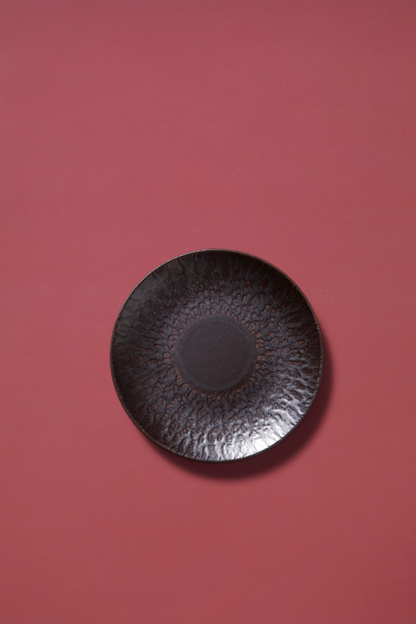 Palmer plate coupe Ruston 21 cm Stoneware Brown