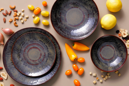 Palmer plate coupe Victory 21 cm Stoneware Brown