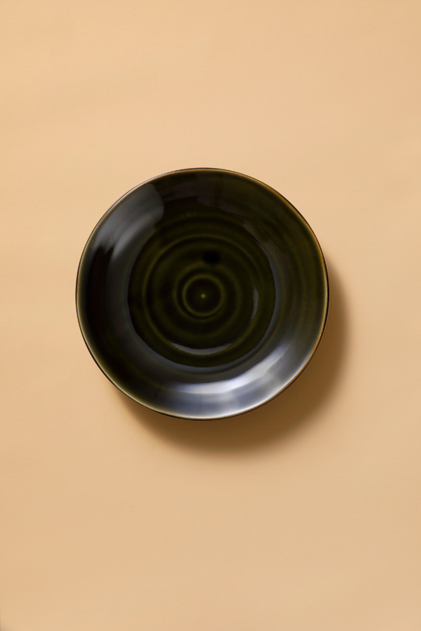 Palmer Bord Midori 23.5 cm Porselein Groen