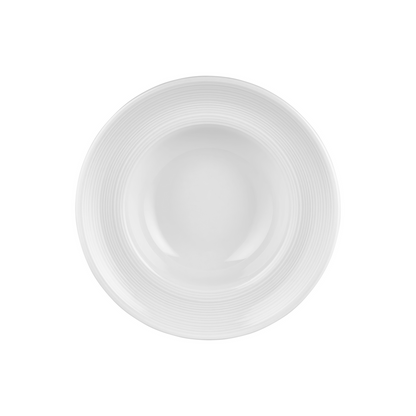 By Bone Schaal Helix White 16 cm Porselein Wit