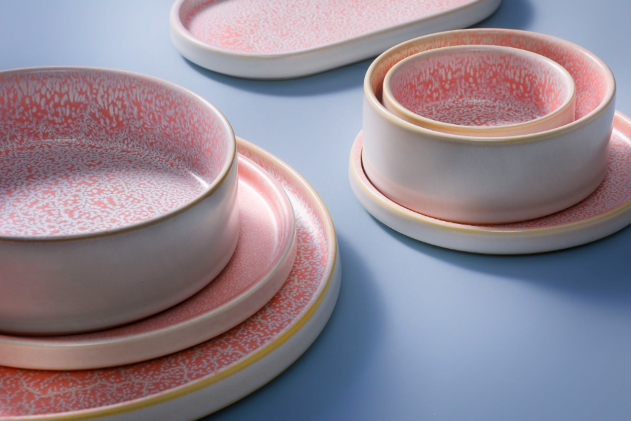 Palmer plate Coco 14.5 cm Porcelain Pink