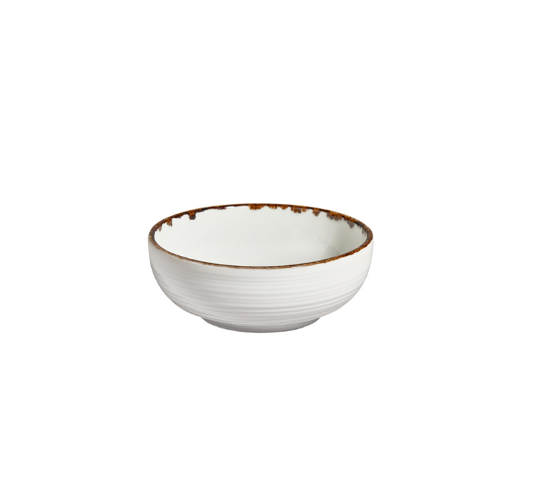 by-bone-schaal-helix-gleam-16-cm-creme-bruin-porselein_