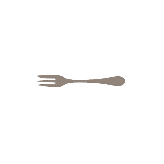 Cocktail Fork Mirror Finish: 5829 