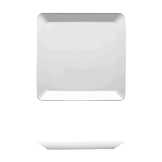 Square Plate Catalog Number: 051 0015 | Dimensions: 11 in (28 cm)