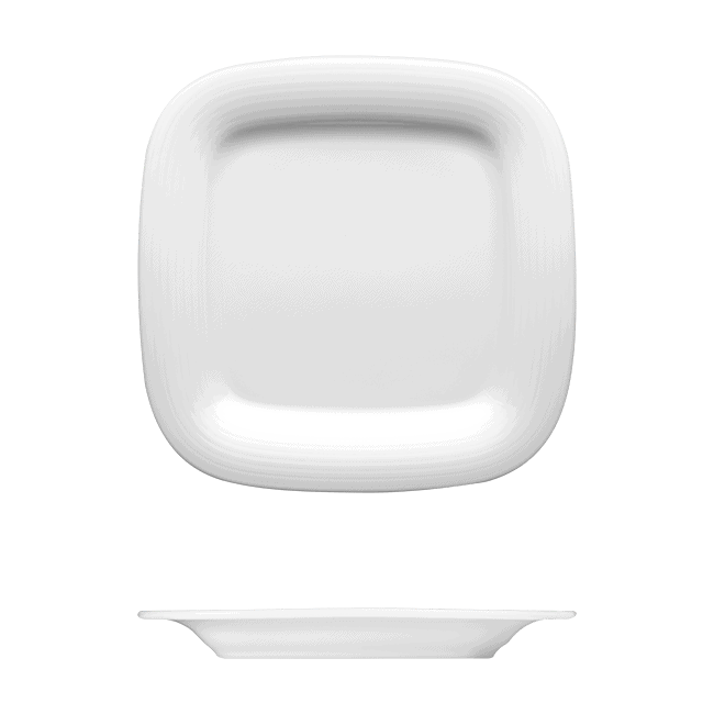 Square Plate | Catalog Number: 010 0011 | Dimensions: 11 in (28 cm)