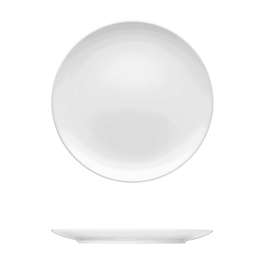 Round Plate | Catalog Number: 047 0020 | Dimensions: 9 1/2 in (24 cm)