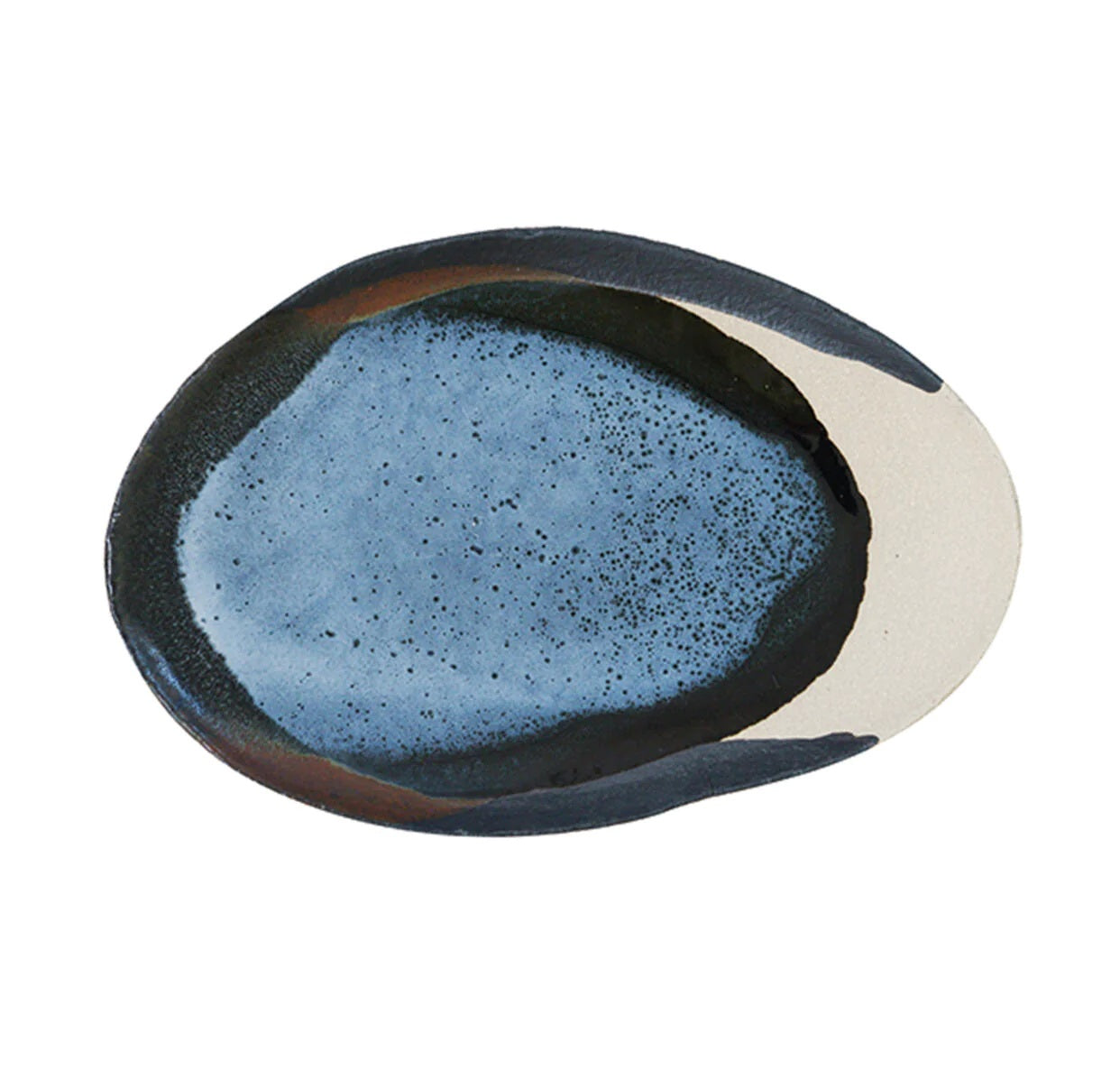Jars WABI Oval plate S 9.45" x 6.31" / H 0.59" SKU: JA964570